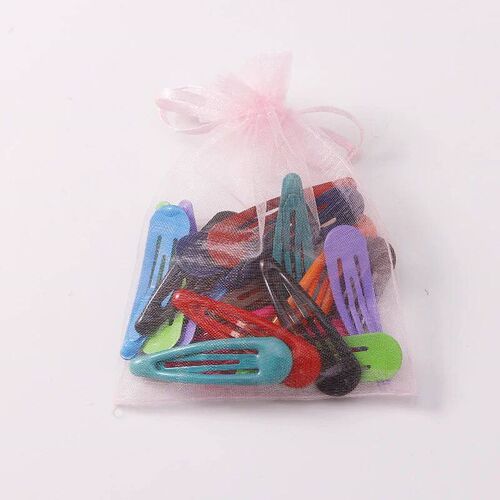 10-40Pcs/pack Colors Hair Clips For Women Girls Fashion Soli
