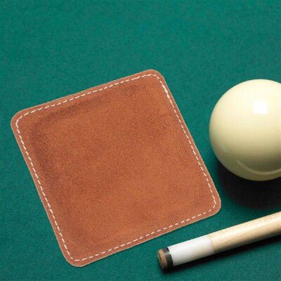 Soft Billiard Shaft Cleaner Towels Rough Surface Coffee