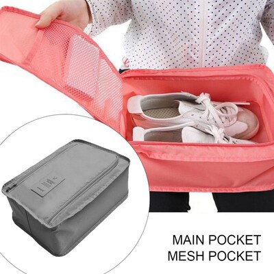 Portable Travel Shoe Bag Multi Function Toiletry Cosmetic Ma