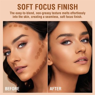 Liquid Bronzer Cream Rouge Tint Makeup Face Contouring Cosme