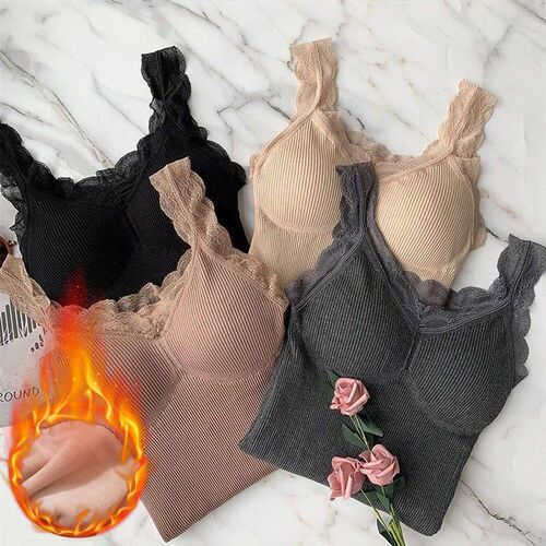Winter thermal underwear vest woman tight slimming sleeveles