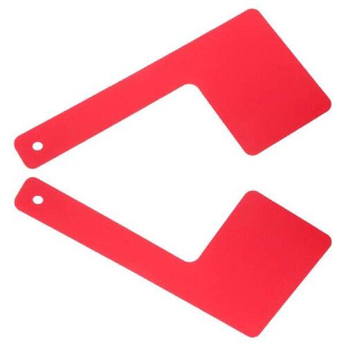 6 pcs  Decorative Acrylic Mailbox Flag Small Yard Mailboxes