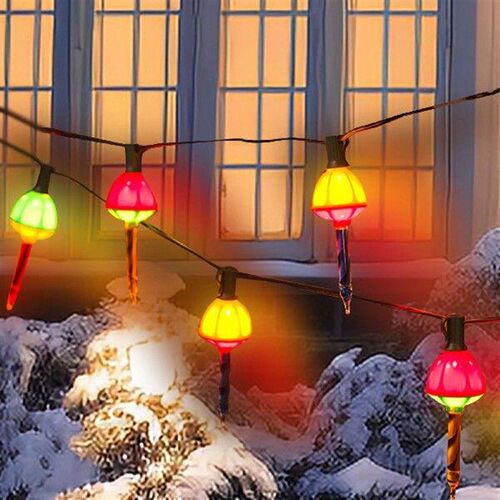 7 LED Light String Decoration Camping Light String Pen Tip