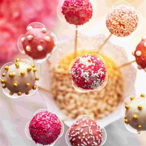 Chocolate Torus Balloon Sticks Round Base Flowers Candy
