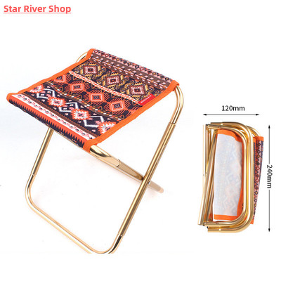 Outdoor Camping Portable Folding Chair Aluminum Foldable Fis