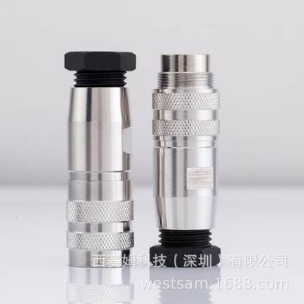 通讯M16-7冷压低频PA66防水423系列圆形连接器接头性能防尘防水