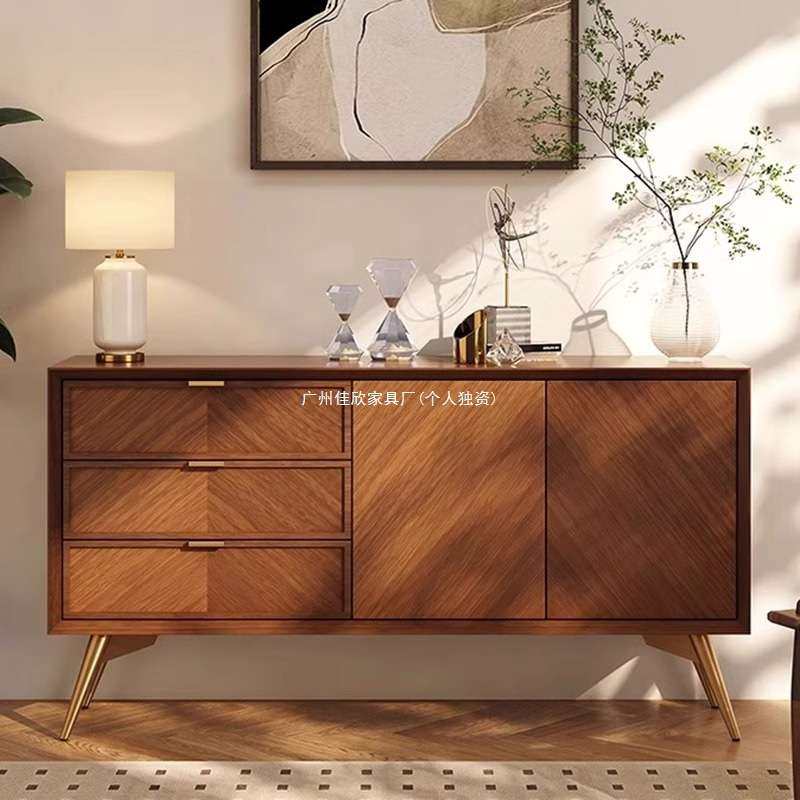 中古风实木复古餐边柜客厅靠墙储物柜现代简约鱼骨纹收纳柜玄关柜,3C数码配件,其它配件,淘宝优惠券,粉丝福利购,淘宝优惠卷