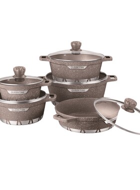 10pcs Soup pot saucepan tableware kitchen utensils cookware