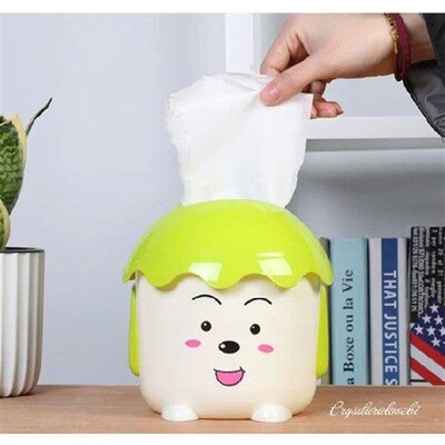 4pcs Fashion Cute Bear Tissue Box Nordic Roll Paper Storage