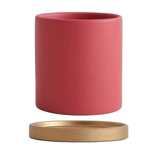 Nordic ceramic flowerpot marbled ins Round flower pot 花盆