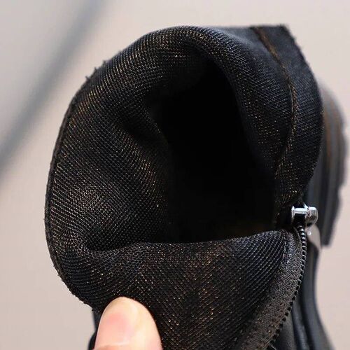 Autumn Winter Girls Children Boots Soft Rubber Bottom Newbor