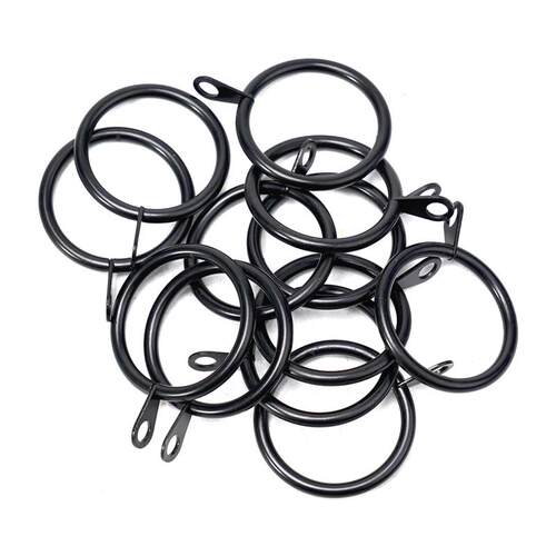 12pcs Metal Curtain Rings Hanging Hooks For Curtains Rods Po