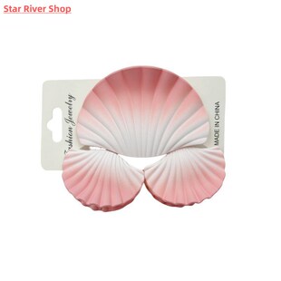 3pcs Claw Clips Ocean Hair Gradient Shell Dreamy set Elegent