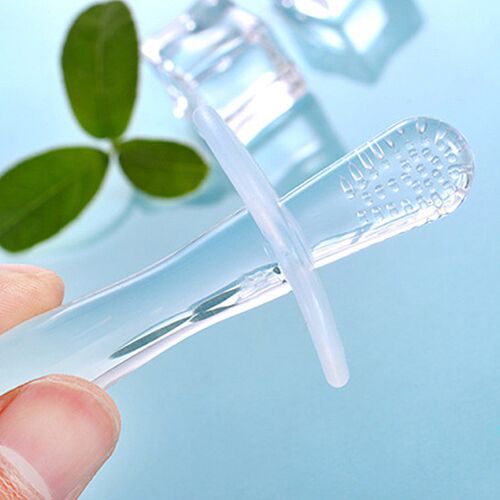 1Pcs Baby Molar Stick Liquid Silicone Teething Toy Anti-swal