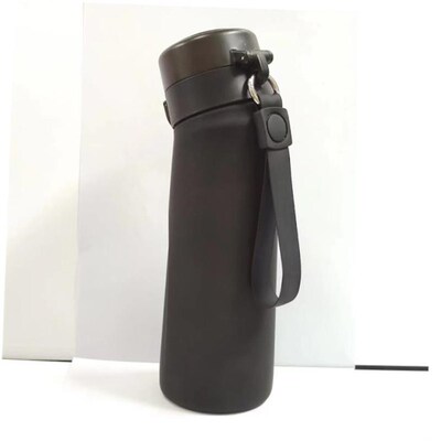 Sports 750ml Air Water Bottle Starter Up Set Straw Drinking