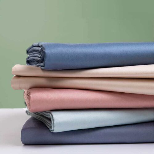 100 long staple cotton sheets single cotton solid color 1.5