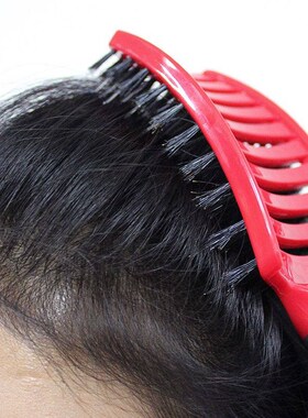 Pig Mane Nine Row Comb Big Bend Comb Massage Curly Hair Stra