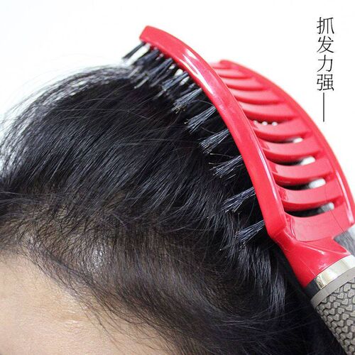 Pig Mane Nine Row Comb Big Bend Comb Massage Curly Hair Stra