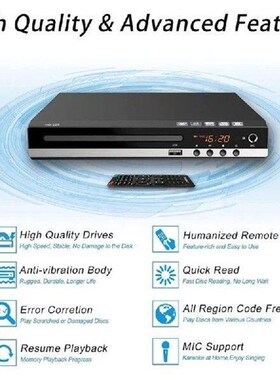 Portable Home  Player AV-Output with Remote Control