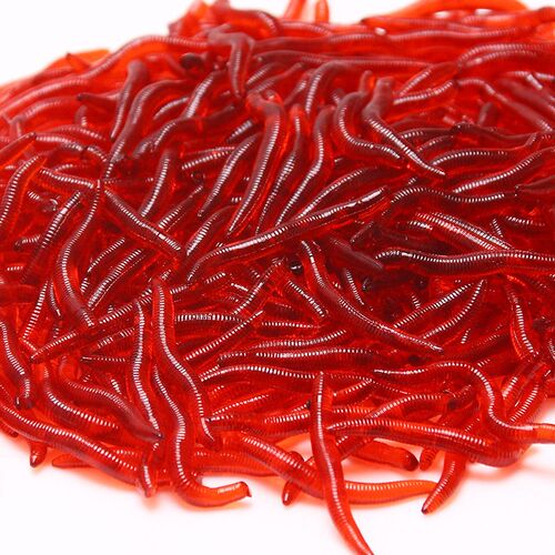 Luya bait soft bait simulation earthworm 2.6g/3.5cm false r