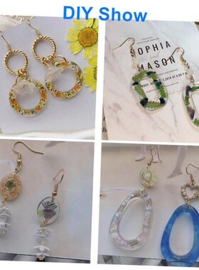 Earring Pendants Resin Molds Silicone Mold for DIY UV Epoxy