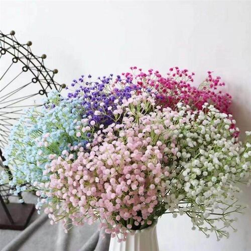 63cm Babies Breath Artificial Flowers Plastic Gypsophila DIY