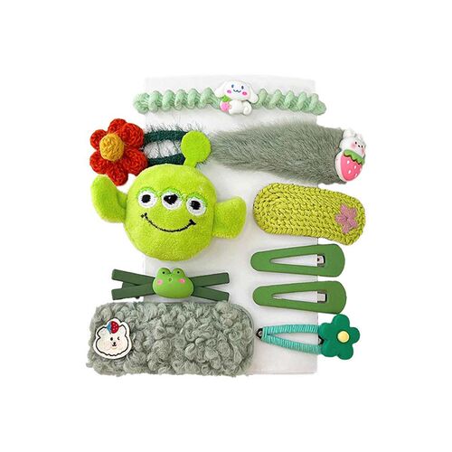 New variety combination childrens hair clip cute plush flow