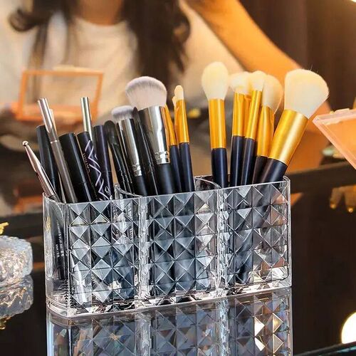 1Pcs/2Pcs Diamond Patterned Mirror Cabinet Storage Box, Bath