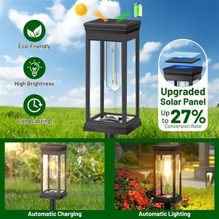 Solar courtyard lights, cross-border LED tungsten filament l