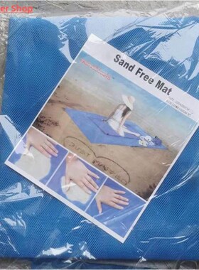 Folding Beach Mat Magic Sand Free Mat Beach Towel Blanket Ou