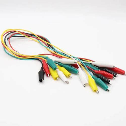 10pcs2pcs Line length 45cm Crocodile clip number  28mm Doubl