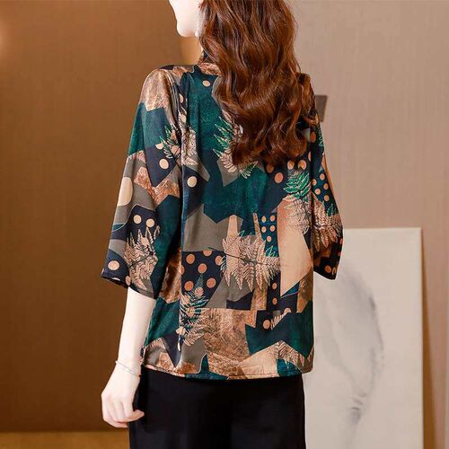Heavy weight silk shirt womens clothing, summer new style,