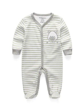 Kiddiezoom Fashion Classic Unisex long Sleeve Causal Baby Bo
