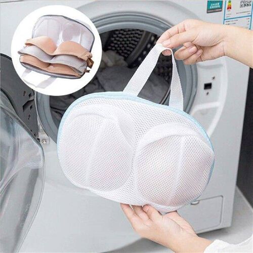 Laundry Mesh Bag Drawstring Washing Bag For Bra Underwear