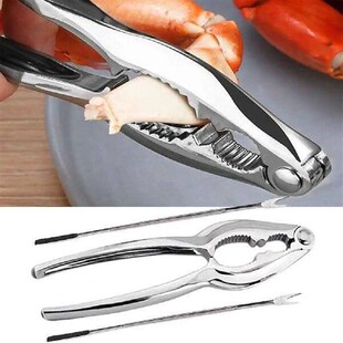 1 Set Fish Clamp Seafood Tool Kit Crab Leg Cracker and