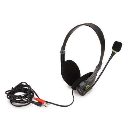 USB Headset With Microphone Noise Cancelling Computer PC Hea