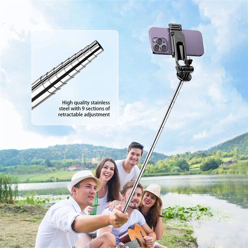 Selfieshow C13 C13d Long Handle Detachable Wireless Bluetoot