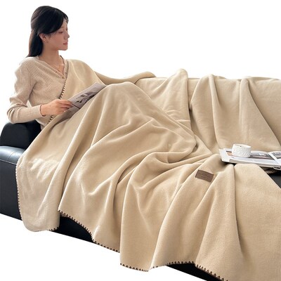 Thick Blanket Warm Sofa Bed Cover Duvet Bed Bedspread 绒毛毯
