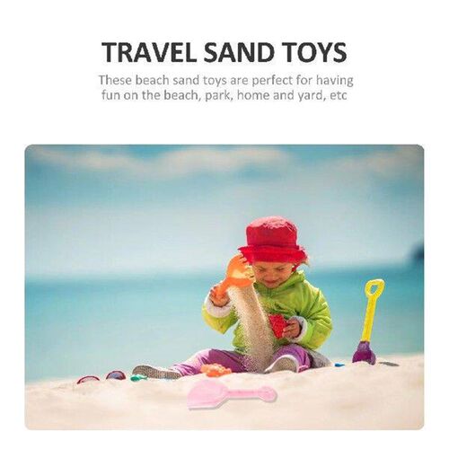 12 Pcs Childrens Beach Toys Sand Shovels for Kids