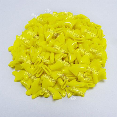 20pcs New FASHION colorful Cat  Nail Caps soft cat  Claw  So