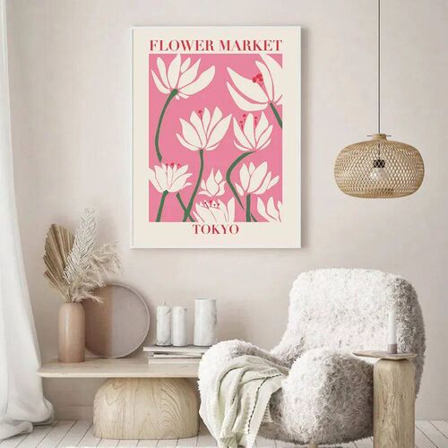 Matisse Poster Abstract  Painting Keith Wall Art Flower Mark