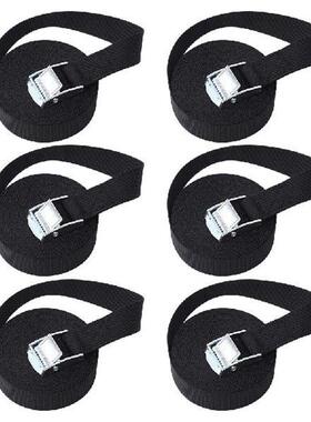 6Pcs Fastening Lashing Straps with Buckles Retractable