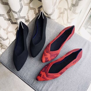 Famous woman sapatos str shoes toe boat casual Brand pointed