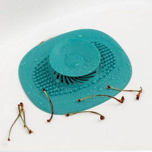 Silicone Hair Catcher Drain Covers Bathroom Hair Stopper