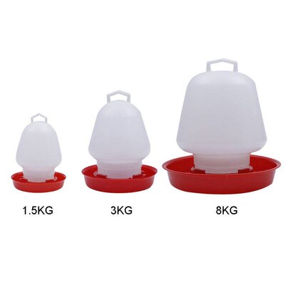 Round Bubble Chicken Drinking Fountain Device Hanging Cup Wa