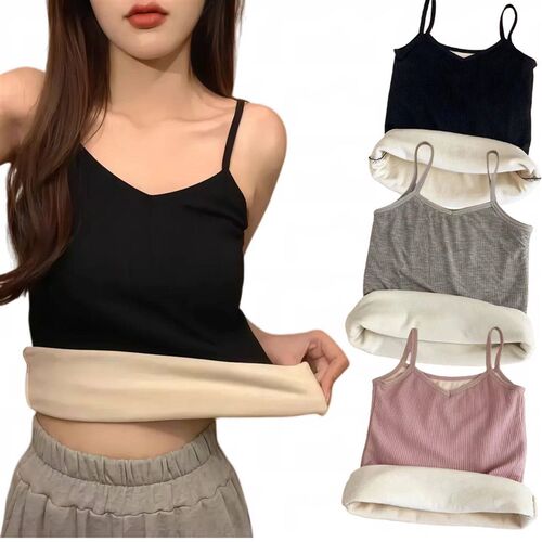 Winter Women Warm Underwear Solid Color Thermal Casual Night