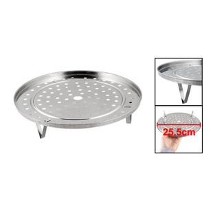Cooking Round Stainless Steel 25.5cm Diameter Steaming R