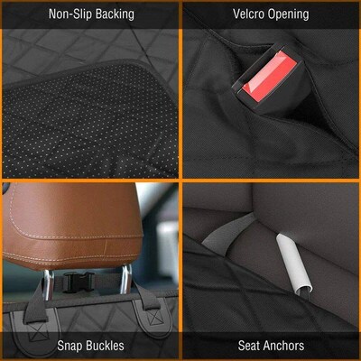 Dog Car Seat ver Waterproof Pet Travel Dog Carrier Hammock C