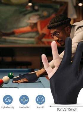 20Pcs Breathable Billiard Gloves Snooker Left Right Hand