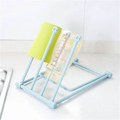 Foldable Kitchen Towel Rack Plastic Storage Rag Rack Vertica
